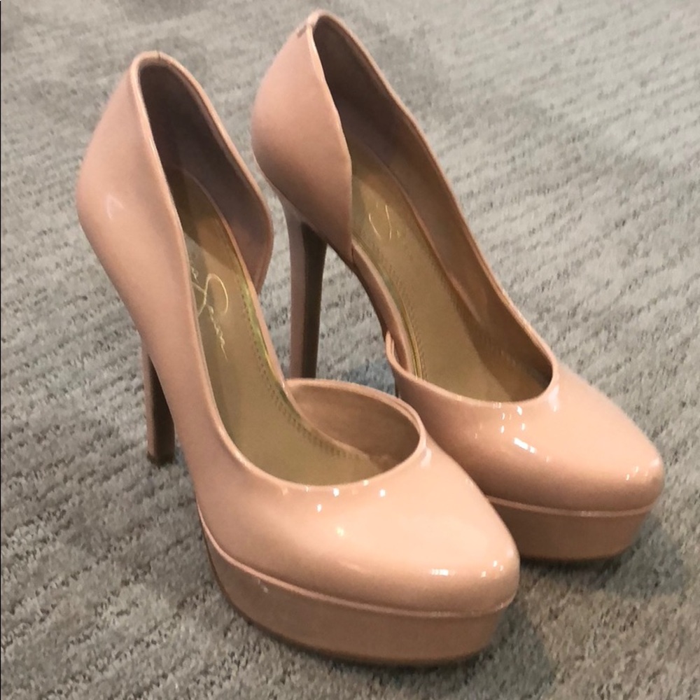 Nude heels